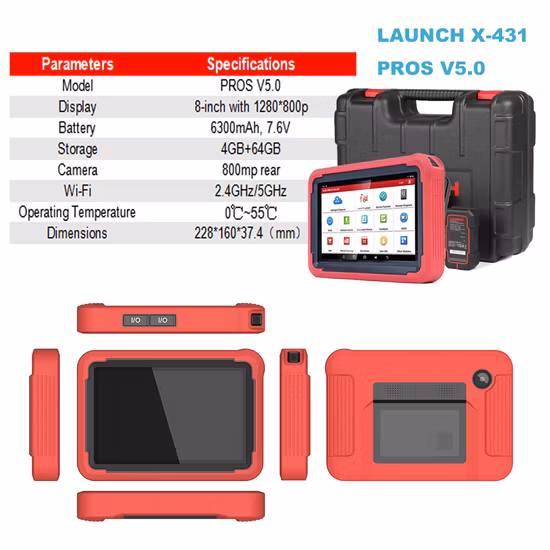 Original Launch X431 Pad7 Elite 431 Throttle III Car Master Smartbox Kfz-Diagnosescanner-Tool